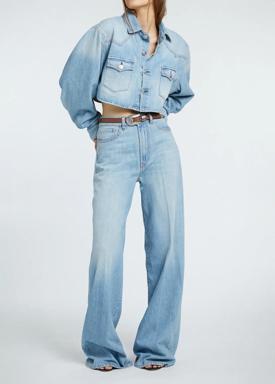 NWT 3x1 Flip Jean - Reef × 1  Size 25